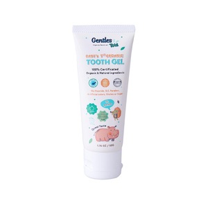 Fluoride Free Organic Toothpaste Gel for Kid age 3 months-3 years