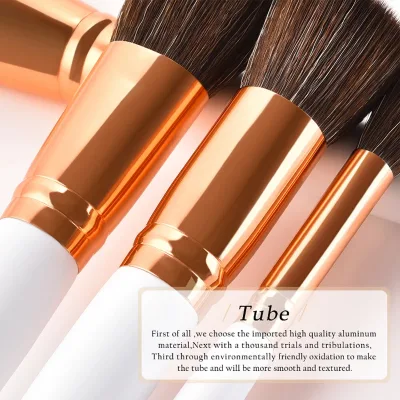 Free Shipping Hot Sale Private Label Marble Handle Makeup Brushes Professional Cosmetic Brush 10PCS Makeup Brush Set
