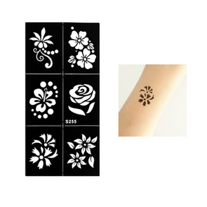 HENNA STICKER TATTOO STENCILS