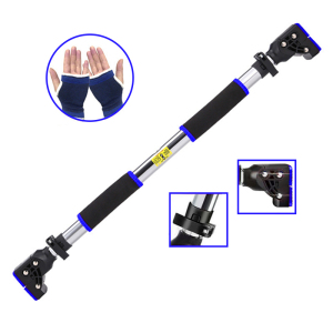 Home gym equipment Adjustable Fitness Gym Heavy Duty No Screws Adjustable Doorway Pull Up Bar Chin Up Horizontal Bar Grips
