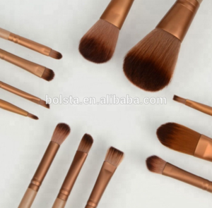 Hot Selling Nake 3 Cosmetic Makeup Brushes Manufacturers With Metal box