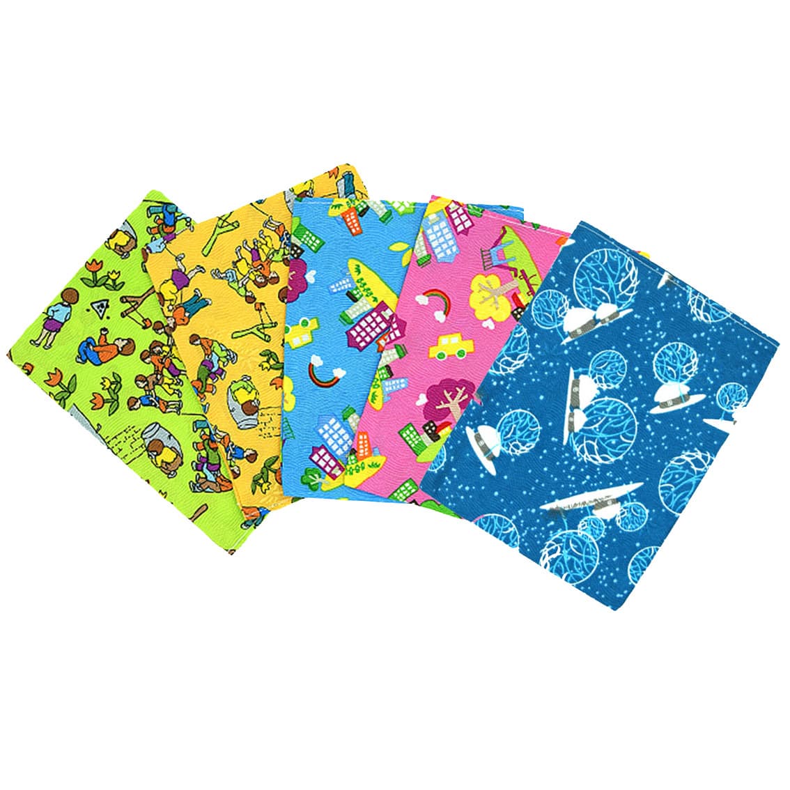 Hwangsil body scrub towel (5pieces set) skin care scrubber exfoliation sponge bath towel