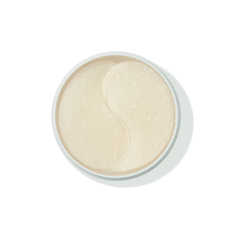 Hydrogel Eye Patch with White Beads