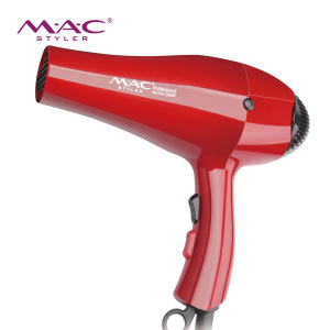 MAC Hair Dryer 2000w 110V/220V Hairdryer Hair Blow Dryer Fast Straight Hot Air Styler 3 Heat setting 2 speed & one Setting