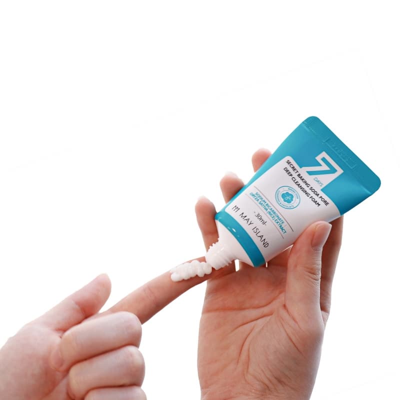 [MAY ISLAND]7DAYS SECRET BAKING SODA PORE DEEP CLEANSING FOAM  30ml / 150ml