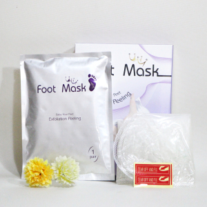 Moisturizing exfoliating peeling feet peel mask foot spa stock