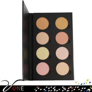 new arrival 8 colors highlight customize your own product from makeup suppliers china
