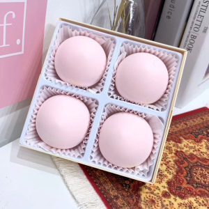 Peach Makeup Sponges Soft Foundation Blender custom Logo Mochi Beauty Blending Sponge set Private label