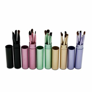 Professional 5pcs makeup brush set for eye makeup Tool kit + Round Tube