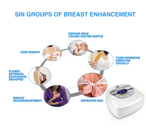 Professional butt lifting breast massager for salon use / Vacuum therapy cupping buttock enhancement breast enlargement machine