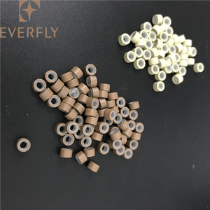 3.0x2.4x3.0mm mini copper tube micro ring beads hair extension