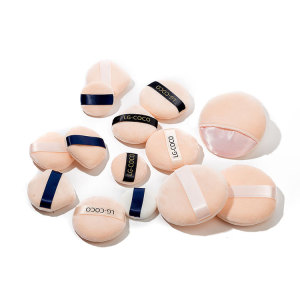 Single Packaging White Nude Cosmetic Puff Customize High Quality Loose Powder Puff Wholesale Safe Makeup Puff