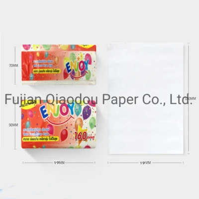 Soft Paper Towels High Quality 2 Ply Soft Pack Facial Tissue Paper