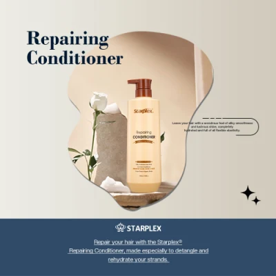 Starplex Custom Logo Organic Repairing and Anti-Frizz Keratin Hair Conditioner