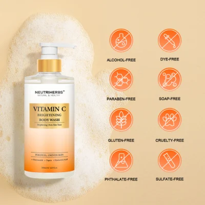 Wholesale New Arrival Skincare Shower Gel Brightening Vitamin C Body Wash