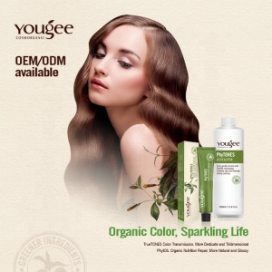 Yougee brands hair dye manufacturer wholesale natural phytone hair dye color cream with free sample