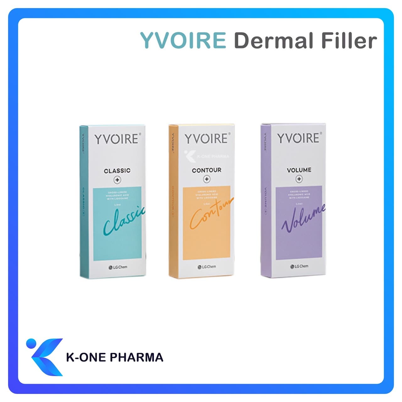 YVOIRE DERMAL FILLER Brightening effect Wrinkle Reduction Improve Radiance Whitening Smoothing Skin