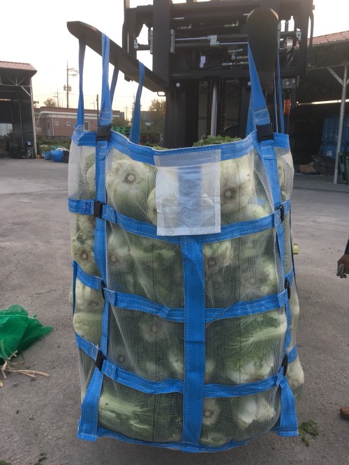 EPP MESH BIG BAG SWL 1000KG PP WOVEN FIBC VENTILATED BAG BULK BAG BULKA BUILDER BAG JUMBO BAG 1 TON VENTED BAG MESH POTATO BAGS FOR AGRICULTURAL PRODUCTS