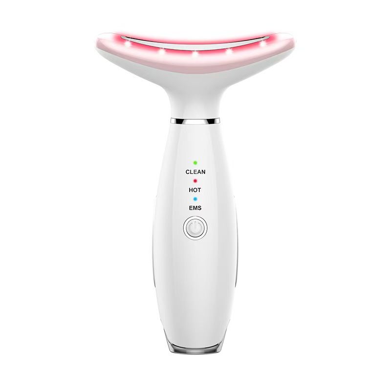 Neck Beauty Device 7 Colors LED Photon Therapy Neck Lifting Massager Home Use OEM
