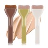 Ergonomic Curved Foundation Brush Wide Flat Top Contour Makeup Brush for Liquid Cream Makeup Flawless Base Private Label