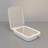 Portable Travel Multi-Purpose 2-In-1 Power Bank LED Markeup Mirror With Fill Light