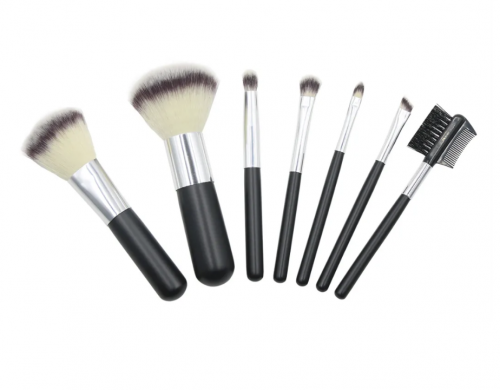 7pcs Gift Cosmetic Brush Set with Private Label and Free Sample