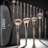 Premium 15-Piece Makeup Brush Set Face Eyebrow Highlighting Super Soft