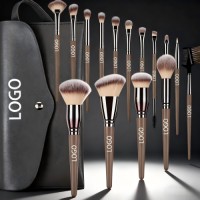 Premium 15-Piece Makeup Brush Set Face Eyebrow Highlighting Super Soft