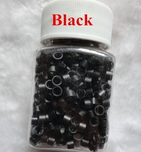 1000pcs 4mm Aluminium micro beads microlinks With Screw Hair Extension tool 4colors in stock