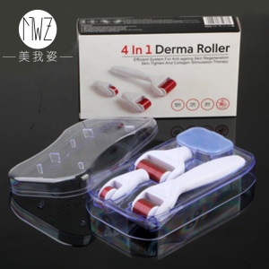 2021 The Newest 4 in 1 Derma roller / Dermaroller