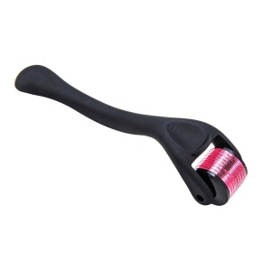 540 Needle Matte Black Derma Roller 0.5mm Beard Growth Dermaroller Beard Roller Hair Lose Treatment Dermaroller
