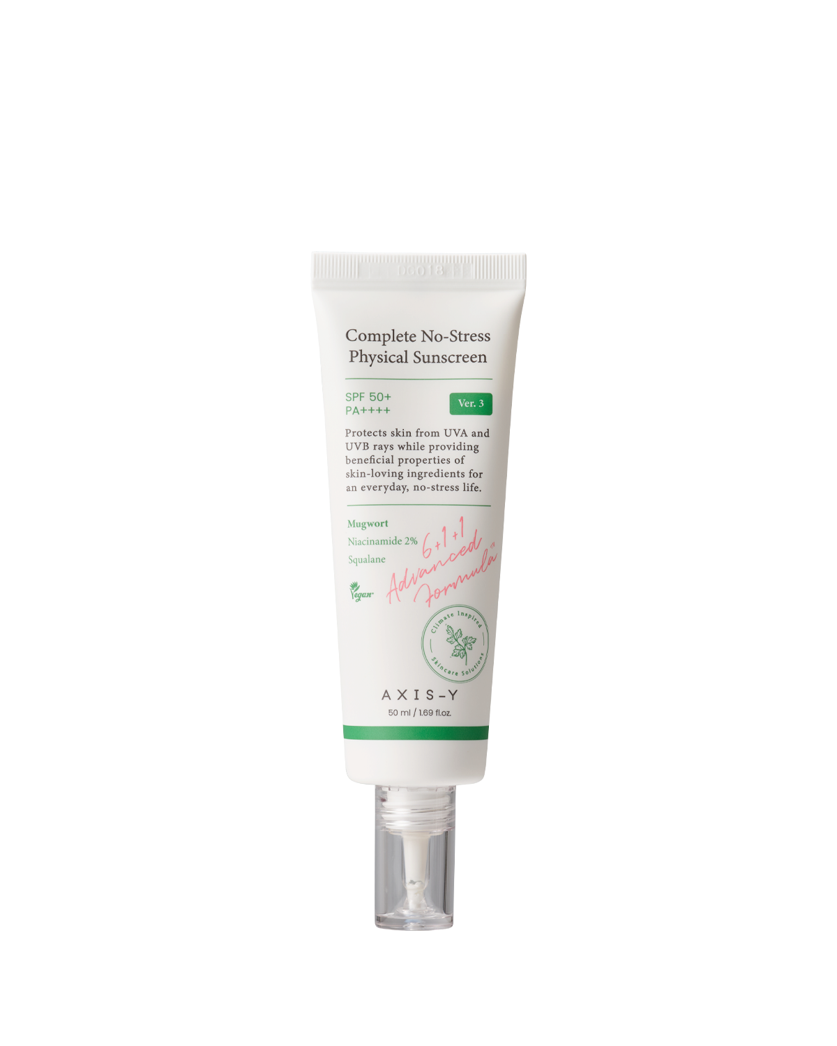 AXIS-Y Complete No-Stress Physical Sunscreen V.3 50ml