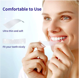 CE 28PCS Custom Logo Natural Anti allergy 5D Advanced Teeth Whitening Strips Multiply Flavors Teeth Whitening Strips