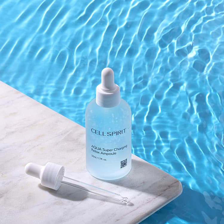 [CELLSPIRIT / Skin Care] Aqua Super Charging Ampoule 3 set - For skin relaxing, firming, whitening