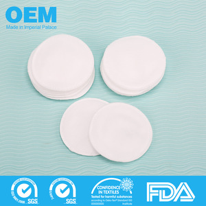 cosmetic facial organic cotton pad