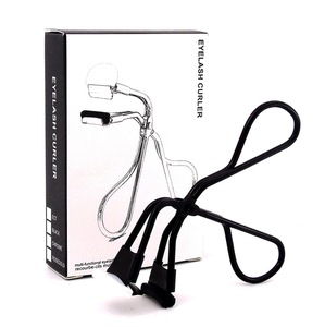 Custom Carbon Steel Luxury Rosy Gold Partial Eyelash Curler with Color Box