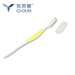 Dermaplaning Foldable Plastic Hand Tools Eyebrow Trimmer