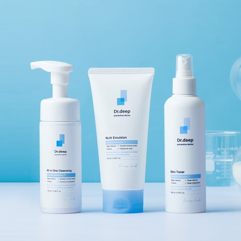 Dr.Deep Pure Set  (Sensitive, Moisture care)