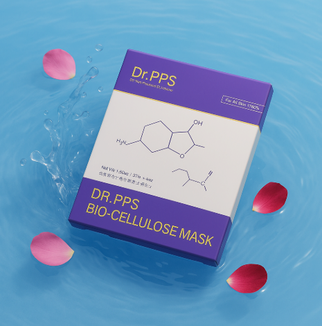 Dr.PPS  BIO-CELLULOUS  MASK 1 box 4EA   Premium Korean Maskpack K-Beauty