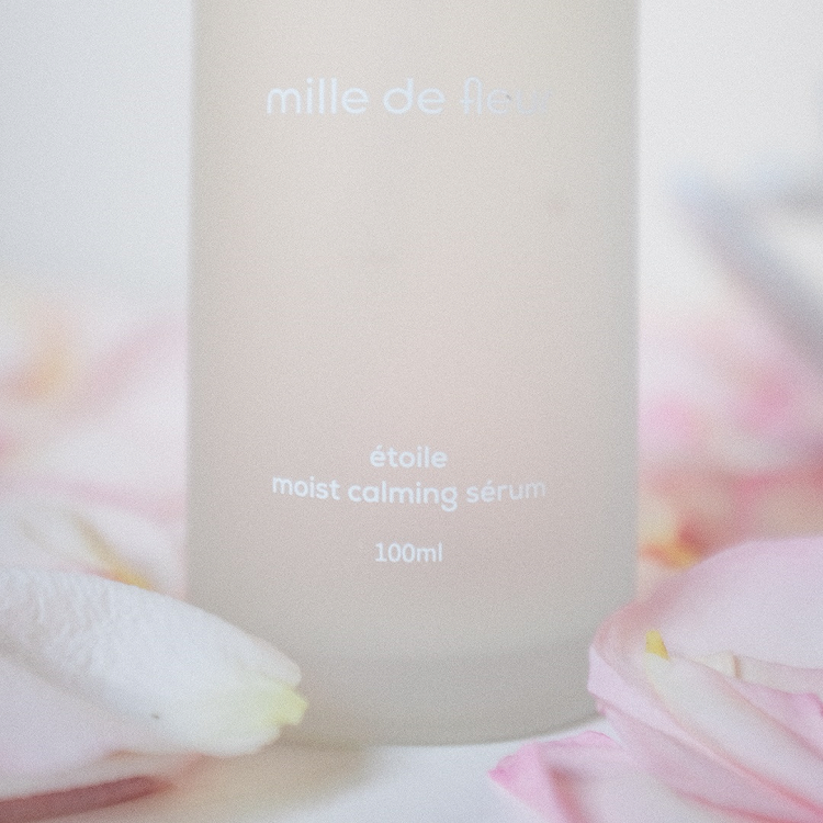 etoile moist calming serum, vegan, calming, skin care