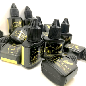 high-quality eyelashes extensions 10ml lady black glue wholesale
