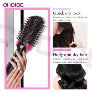Hot Air Brush Hair Dryer Aibesser Hair Dryer Brush 5 In 1Hair Dryer Brush With Travel Case
