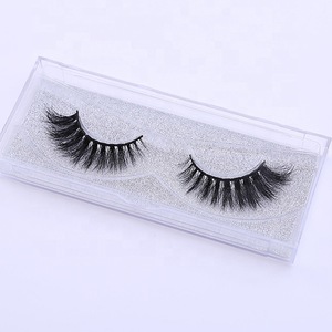 Hot sales natural looking false eyelashes silk eyelashes 3d mink eyelashes