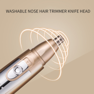 Hot Selling Men Hair Nose Trimmer Ear Hair Removal Clipper Electric Beard Epilator Nose Trimer Ear and Nose Trimmer