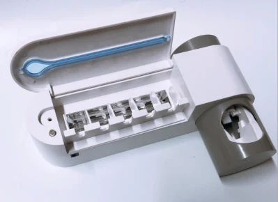 Hot-Selling UV Sterilizer Toothbrush Rack Automatic Toothpaste Dispenser Sterilization Toothbrush Holder