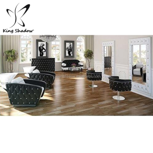 Kingshadow beauty salon furniture whole set used hair saloon equipments styling mirror station Barber chair