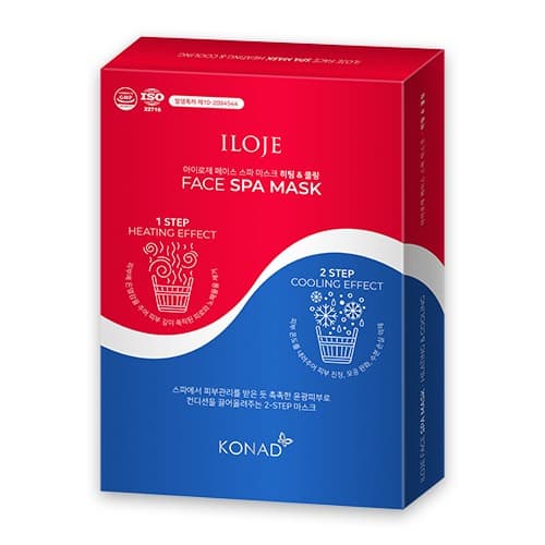 KONAD ILOJE Face Spa Mask-Heating&amp;Cooling (6sheet)