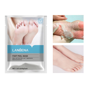 LANBENA exfoliating peeling foot mask baby dead skin calluses