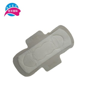 Low price disposable cotton night use female oem sanitary pads 290mm anion sanitary napkin