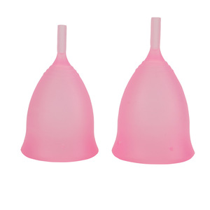 Medical Grade Silicone Menstrual Cups Reusable Lady Menstruation Cups